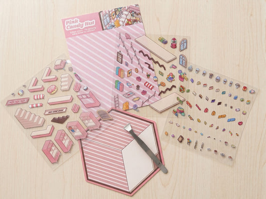 I find these isometric sticker scenes so relaxing. - Zelvo