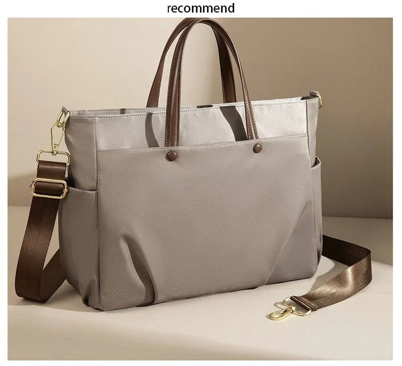 Large Capaci Laptop Bag Women's Handbag Tote Crossbody oulder Bag for Commuting And Busin Trips Ladies Nylon Bag