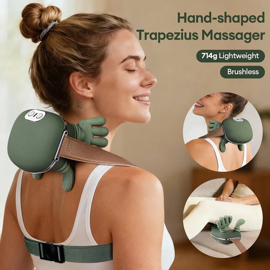 4D Bionic Finger Neck Shoulder Massager - Zelvo