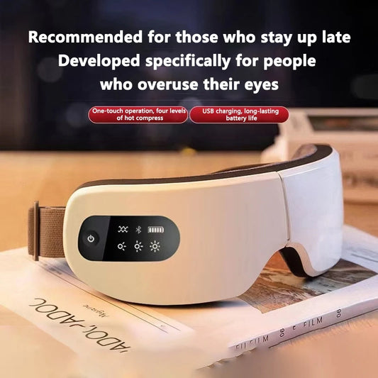 Smart Eye Massager Vibration Eye Care Massage Bluetooth Music