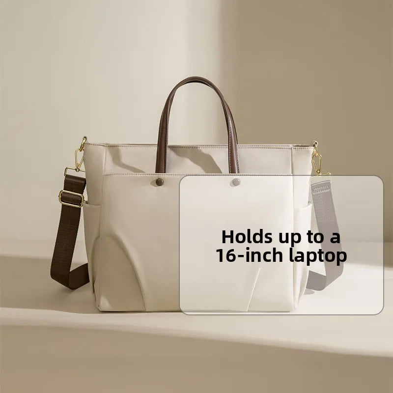 Large Capaci Laptop Bag Women's Handbag Tote Crossbody oulder Bag for Commuting And Busin Trips Ladies Nylon Bag