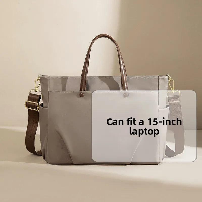 Large Capaci Laptop Bag Women's Handbag Tote Crossbody oulder Bag for Commuting And Busin Trips Ladies Nylon Bag