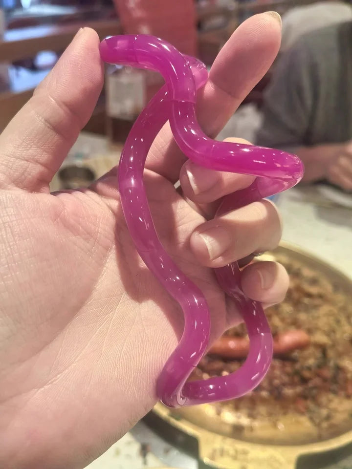 Deformable Temperature Acute Color Changing Twisting Decompression Knot Toy Attention Training Creative Stress Relief Toys