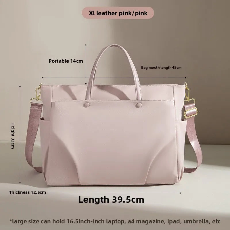 Large Capaci Laptop Bag Women's Handbag Tote Crossbody oulder Bag for Commuting And Busin Trips Ladies Nylon Bag
