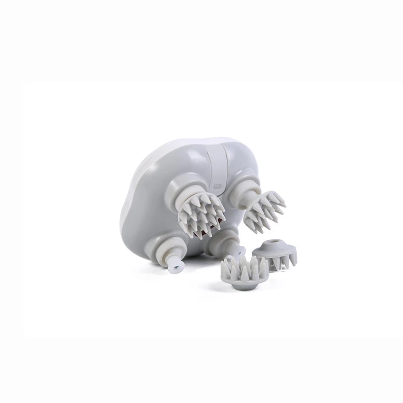 Waterproof Portable Head Massager Comb Scalp Massager Kneading Vibrating Device