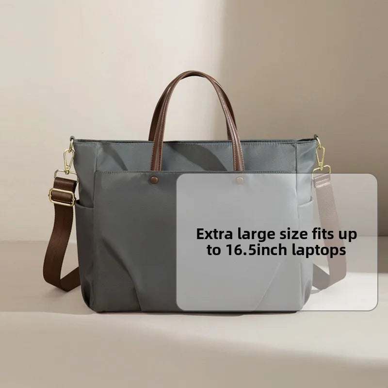Large Capaci Laptop Bag Women's Handbag Tote Crossbody oulder Bag for Commuting And Busin Trips Ladies Nylon Bag