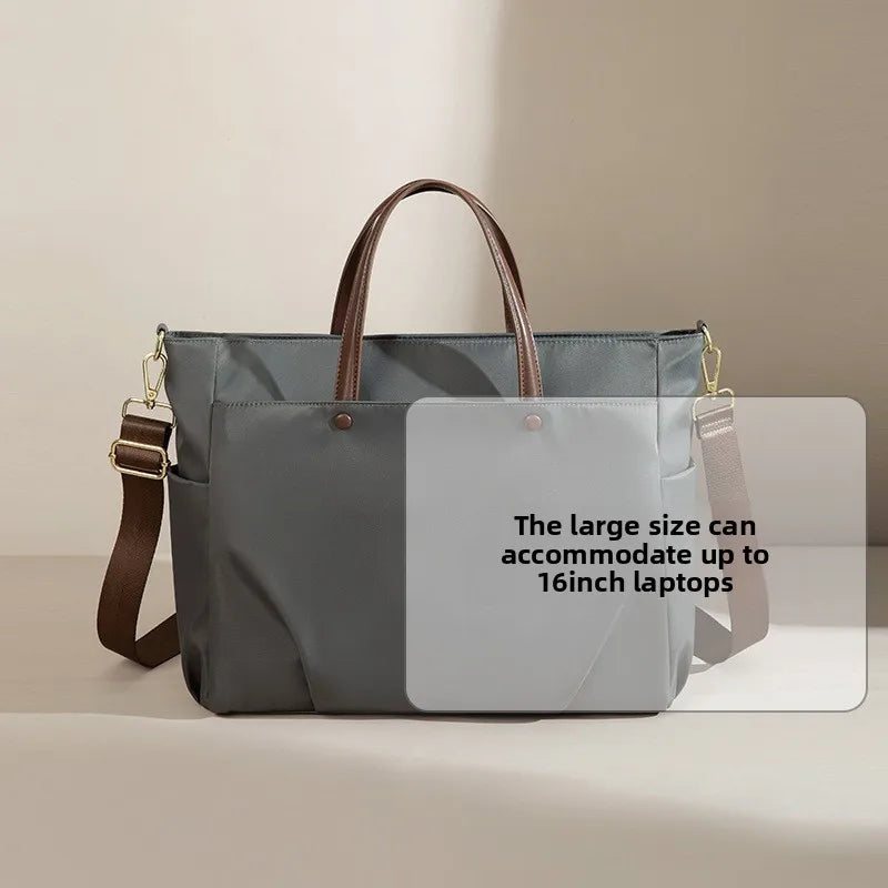 Large Capaci Laptop Bag Women's Handbag Tote Crossbody oulder Bag for Commuting And Busin Trips Ladies Nylon Bag