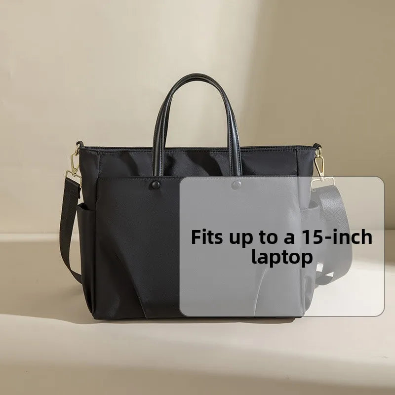 Large Capaci Laptop Bag Women's Handbag Tote Crossbody oulder Bag for Commuting And Busin Trips Ladies Nylon Bag