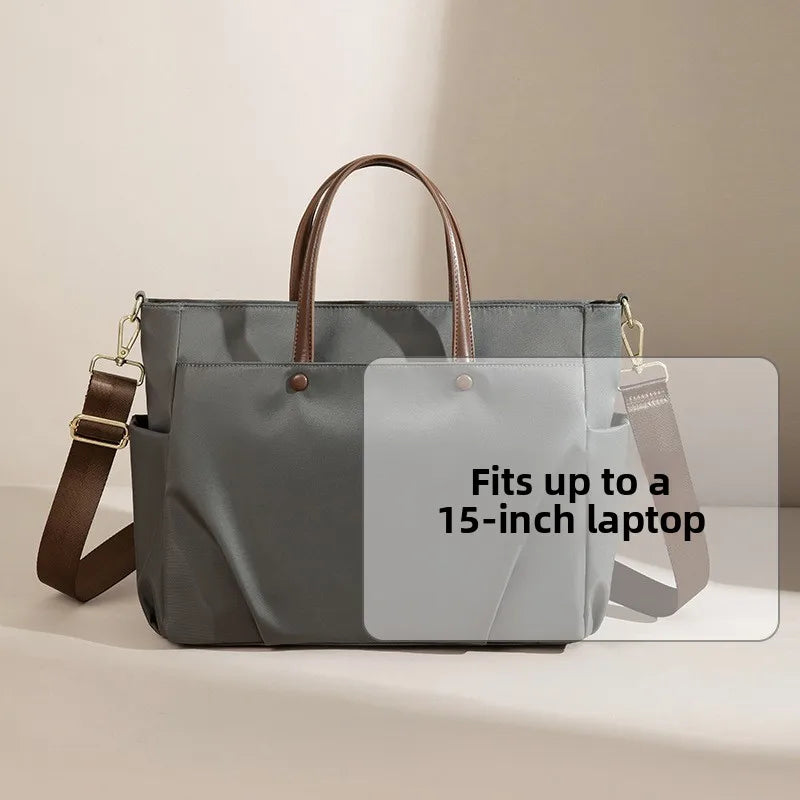 Large Capaci Laptop Bag Women's Handbag Tote Crossbody oulder Bag for Commuting And Busin Trips Ladies Nylon Bag