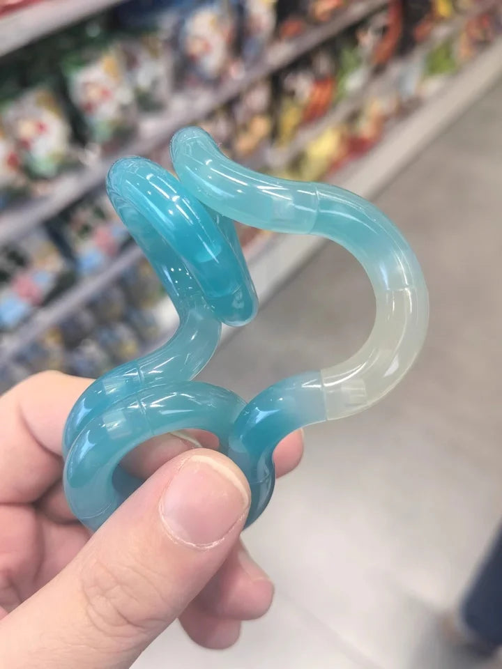 Deformable Temperature Acute Color Changing Twisting Decompression Knot Toy Attention Training Creative Stress Relief Toys