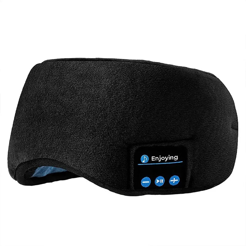Bluetooth 3D Eye Mask Headphones Music Sleeping Headband - Zelvo