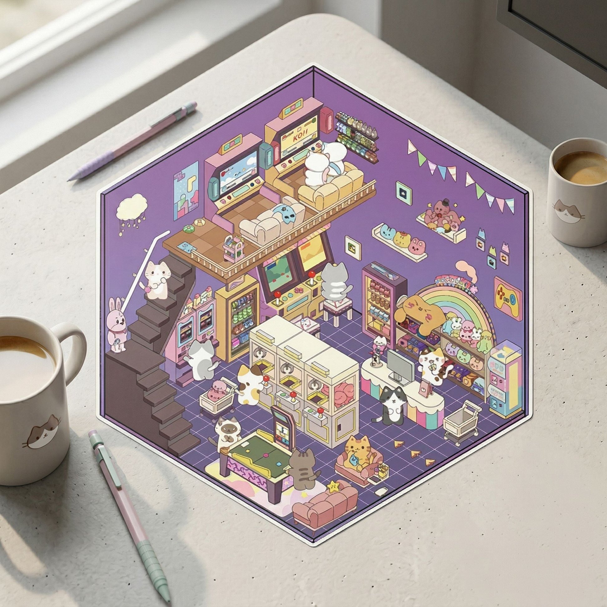 Stickers - Multiple Styles Micro World 3D House - Zelvo