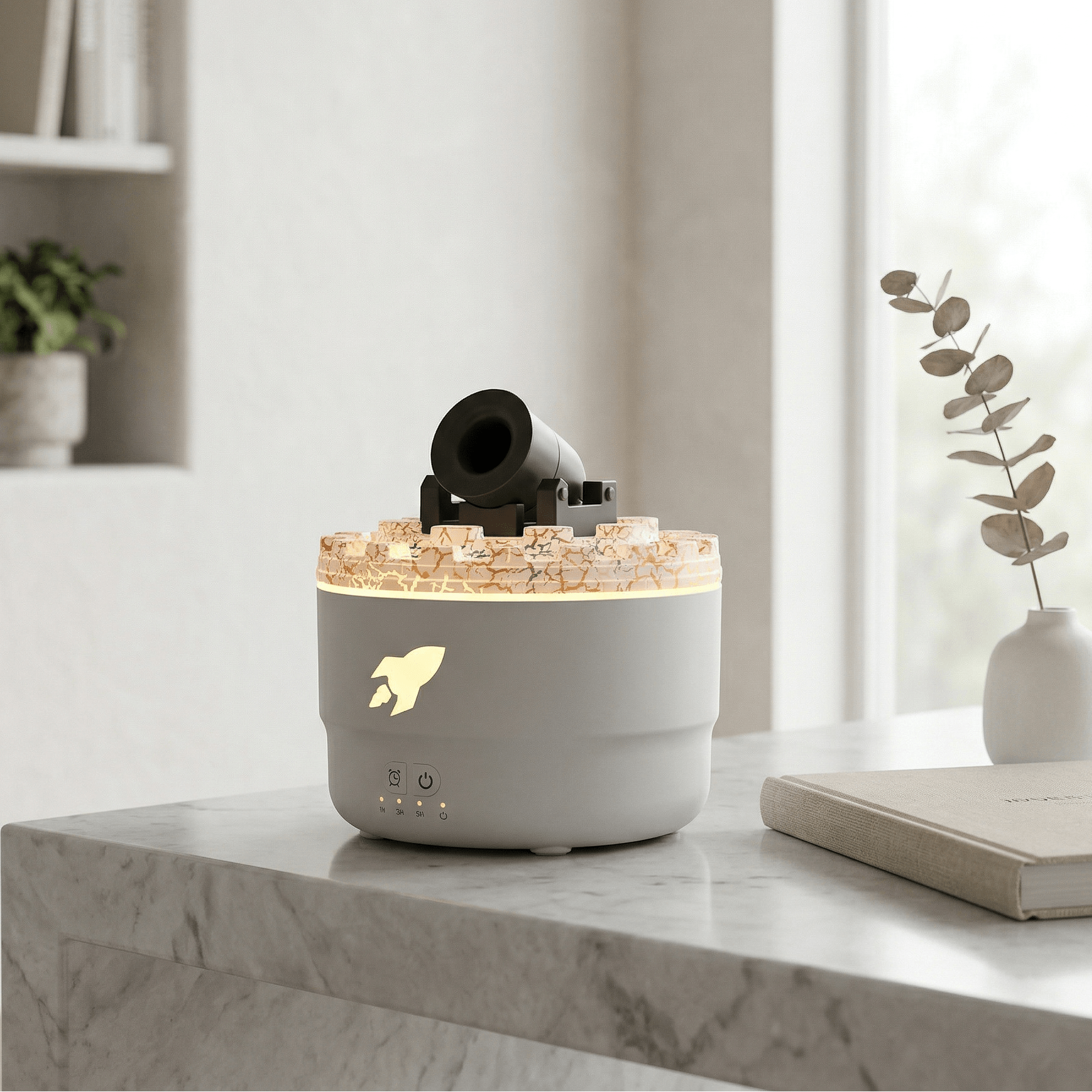 Volcanic Crack Light Art Humidifier - Zelvo