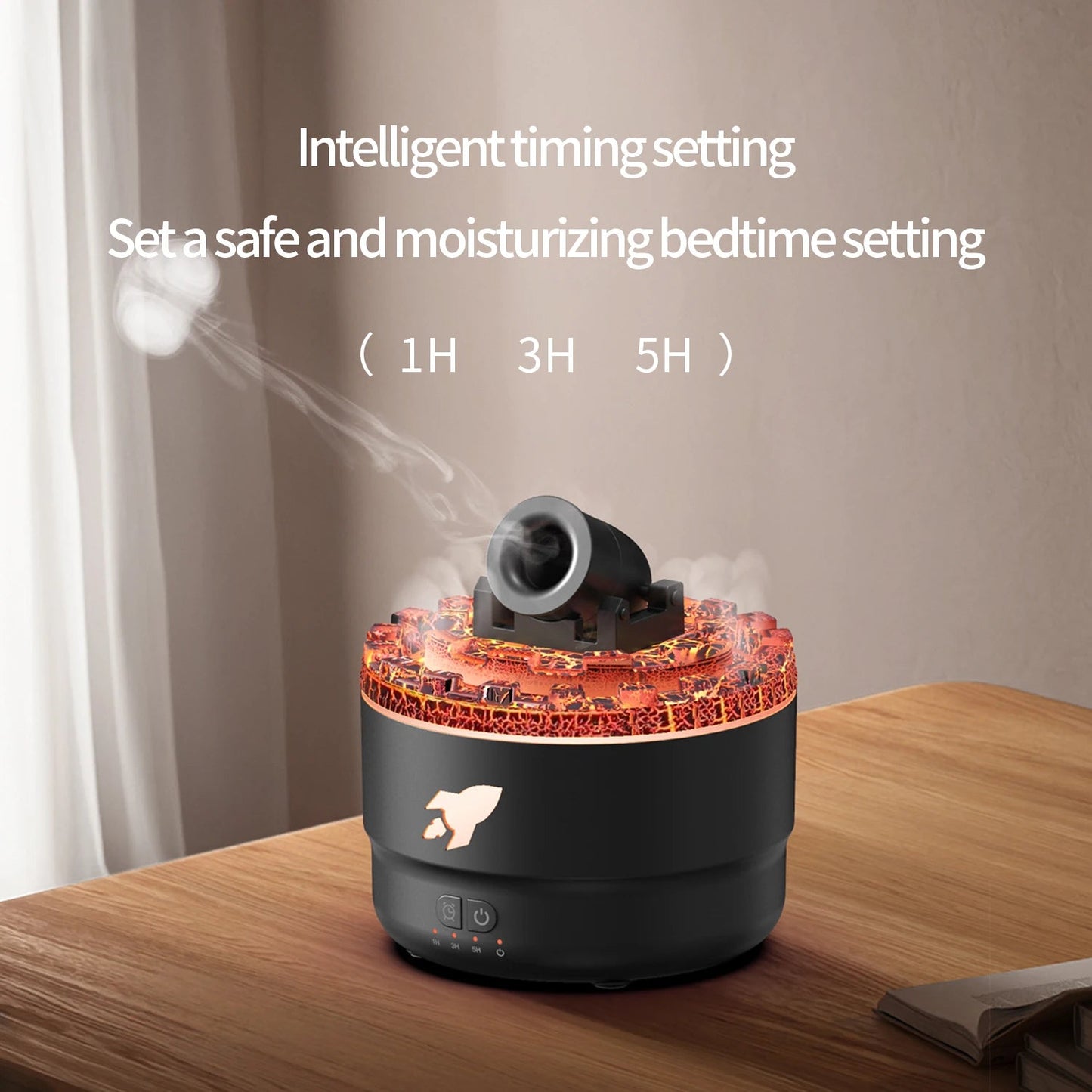 Volcanic Crack Light Art Humidifier - Zelvo