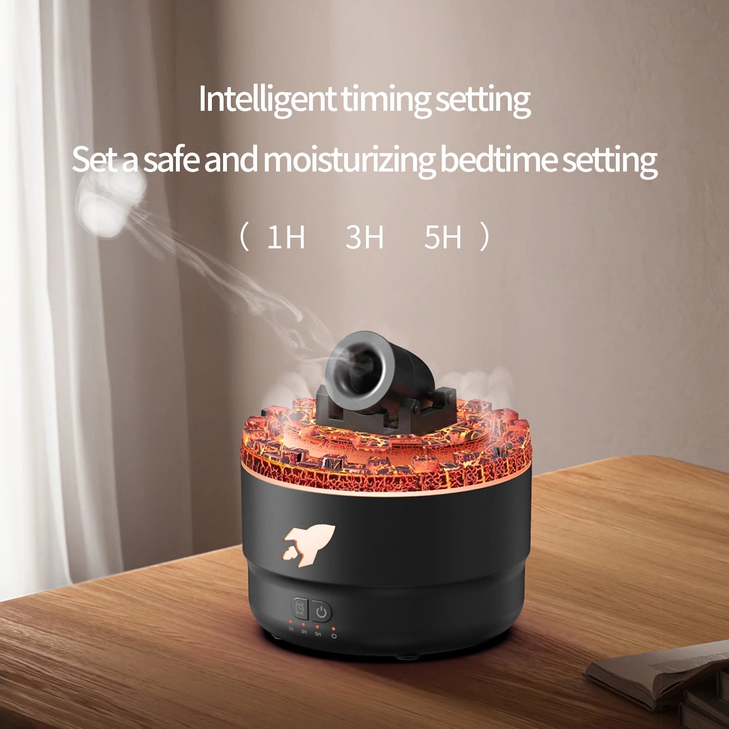 Volcanic Crack Light Art Humidifier - Zelvo