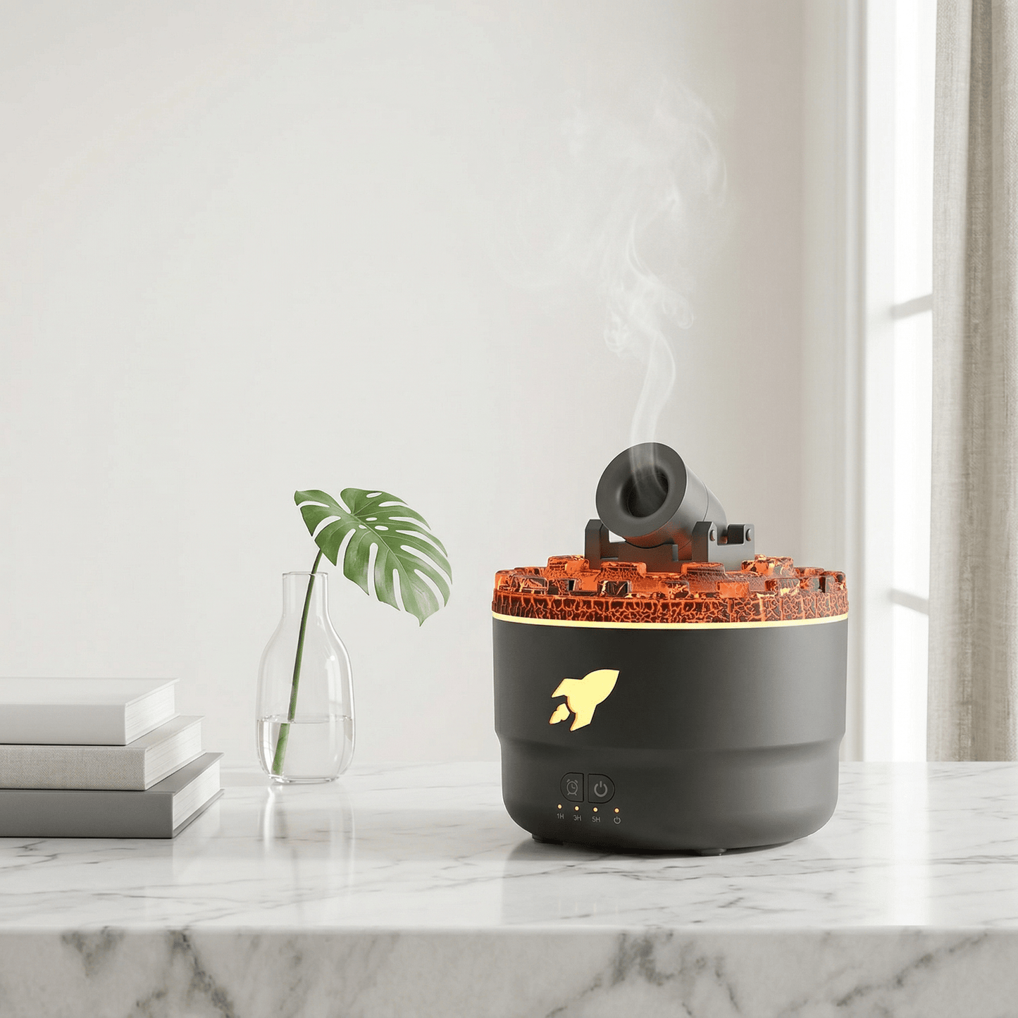 Volcanic Crack Light Art Humidifier - Zelvo