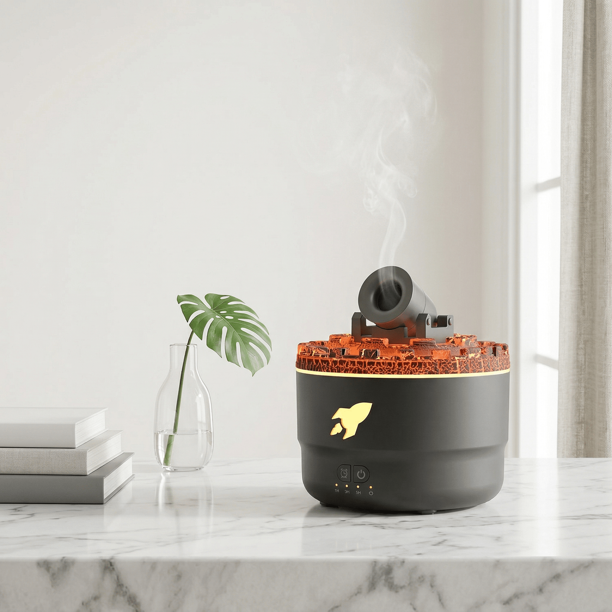 Volcanic Crack Light Art Humidifier - Zelvo